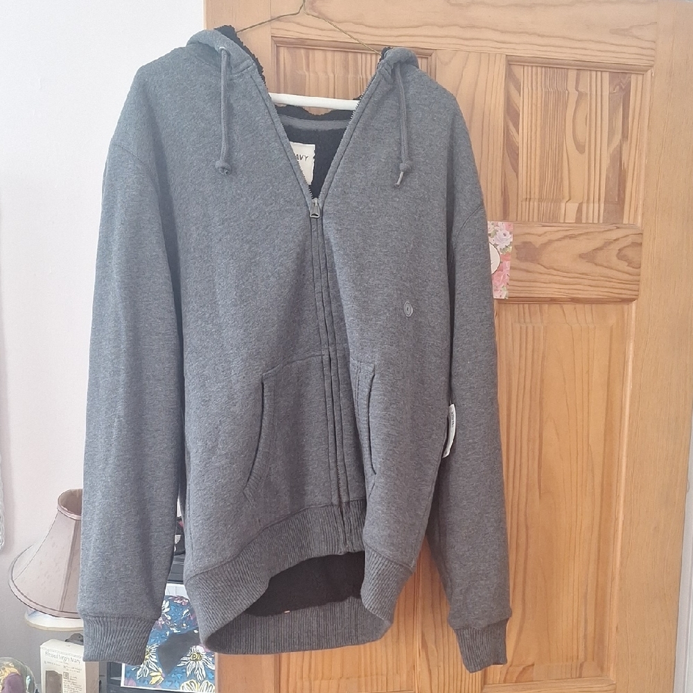 Old Navy Men's Zip-Up Hoodie - Charcoal